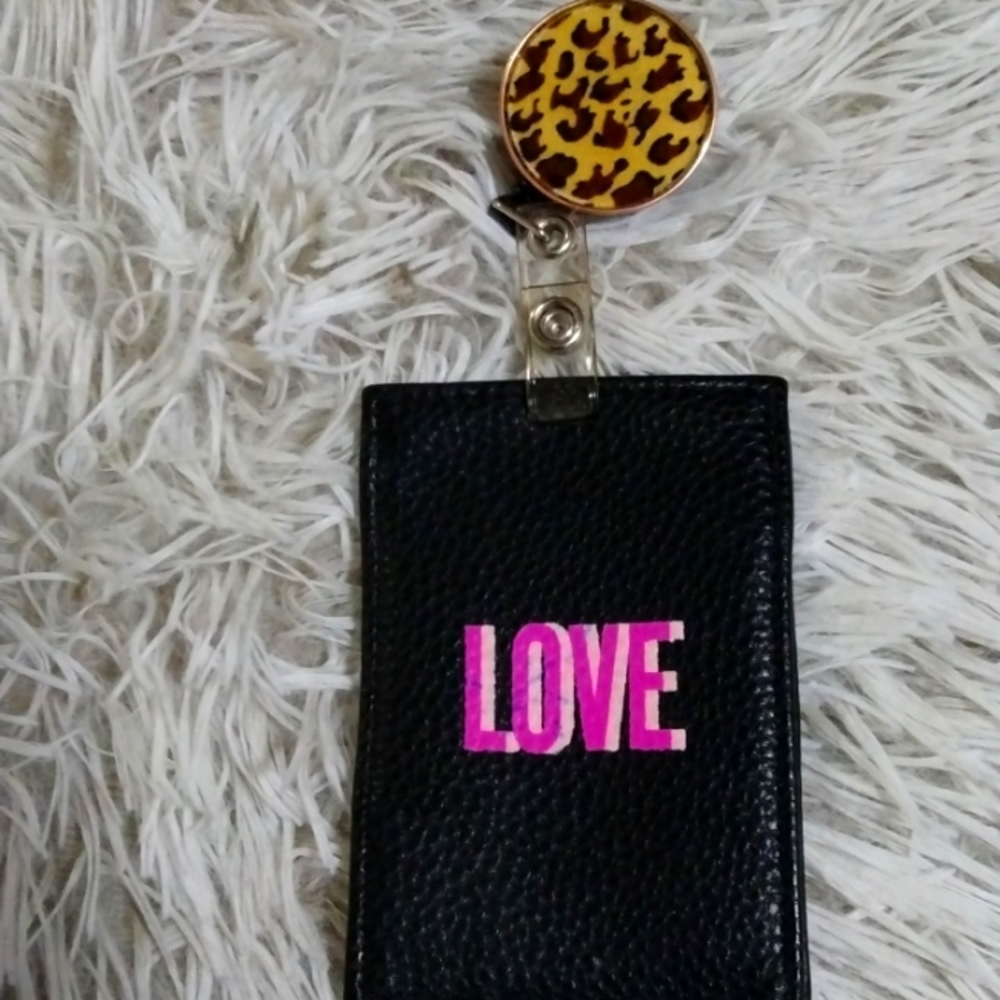 "LOVE" wallet ID money holder